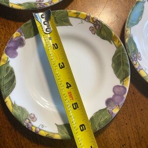 4 Corelle Tuscan Kitchen 6 1/4” Desert Plates